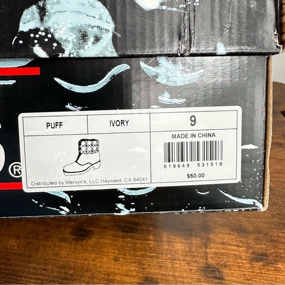 Totes waterproof faux fur lined winter boots Size 9 Cabincore Ivory quilted - Picture 10 of 12